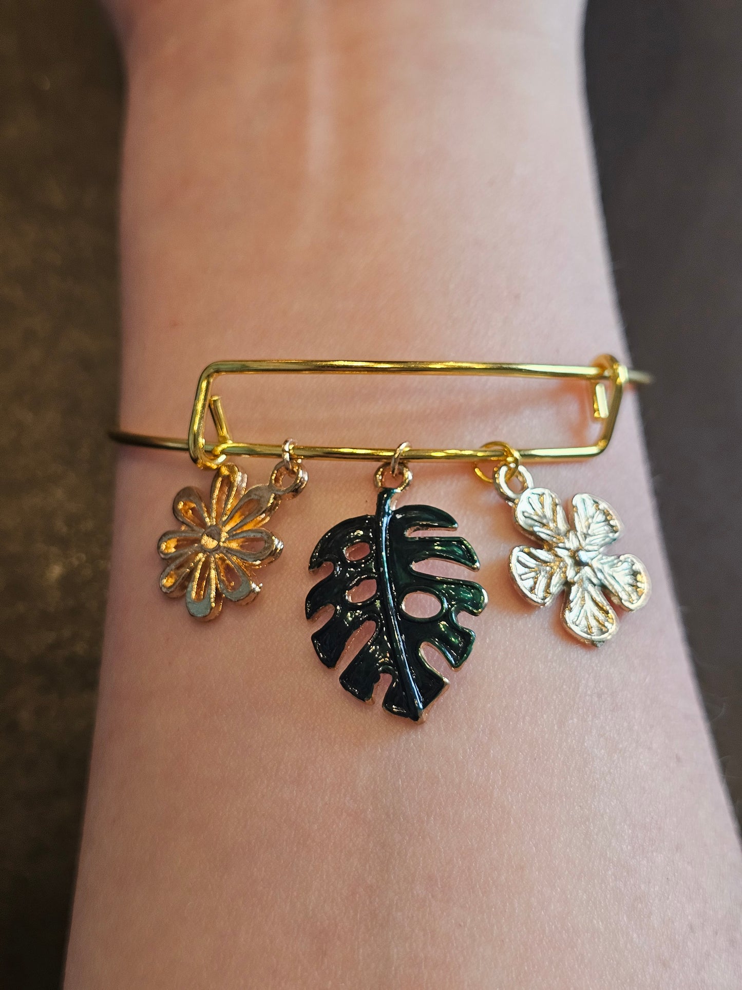 Tropical Floral Bracelet