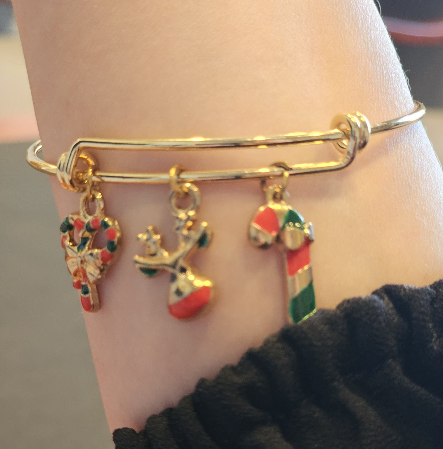 Reindeer Charm Bracelet