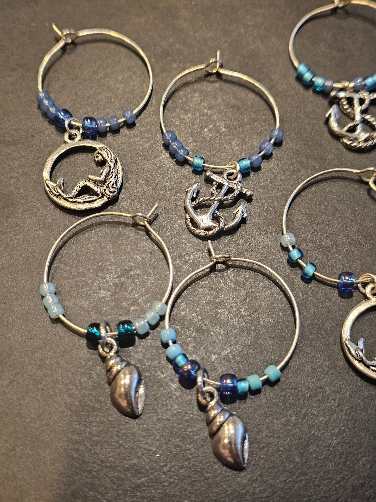 Nautical Wine Charms