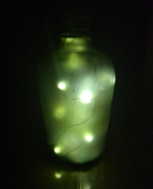 SeaGlass Fairy Bottle