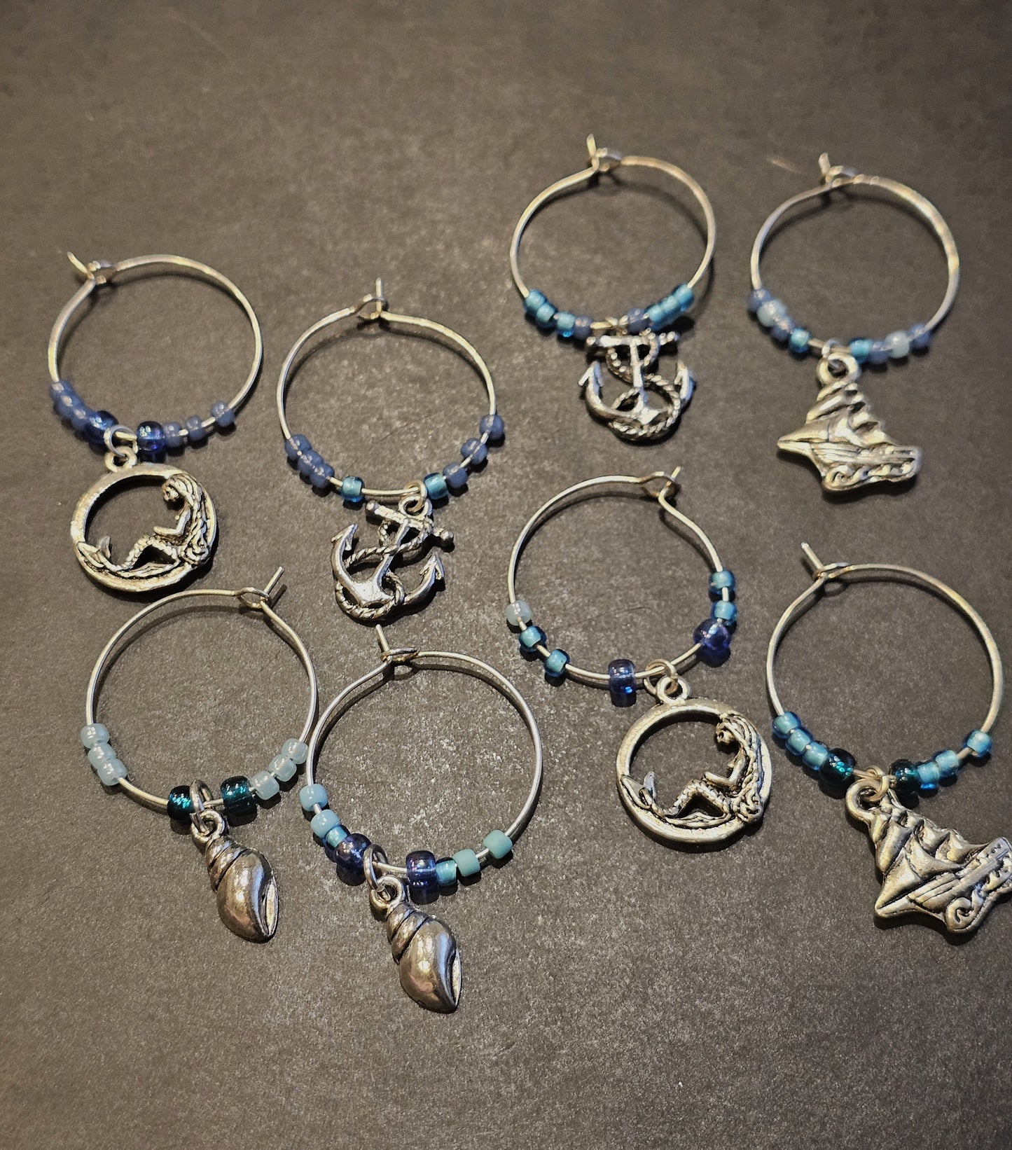 Nautical Wine Charms